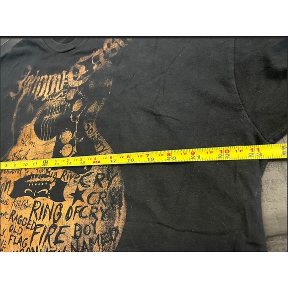Men's Johnny Cash Guitar Song Titles T Shirt-Sz XL - Picture 6 of 9